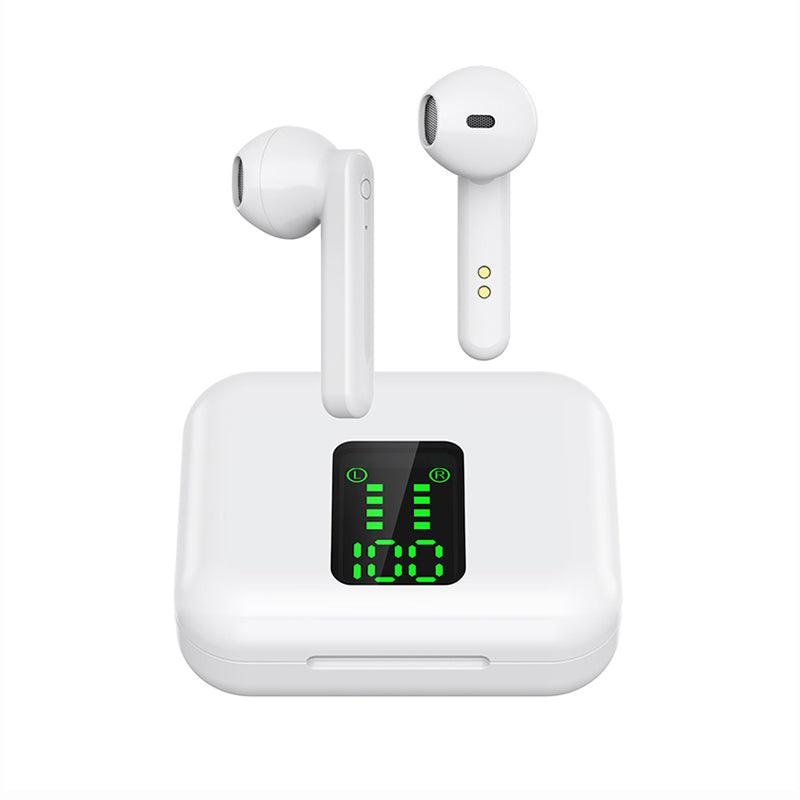 Bluetooth Touch Control LED Display Gaming Sports Waterproof Earbuds