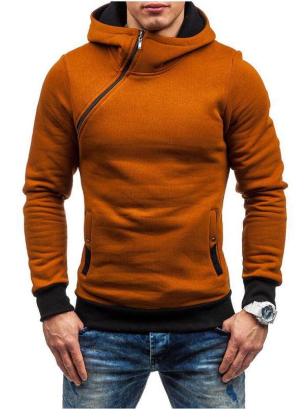 Men's Side Interlock Quarter Zip Pullover