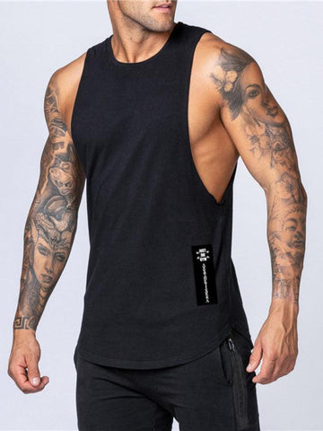 Men's Solid Color Fundamental Tank Top