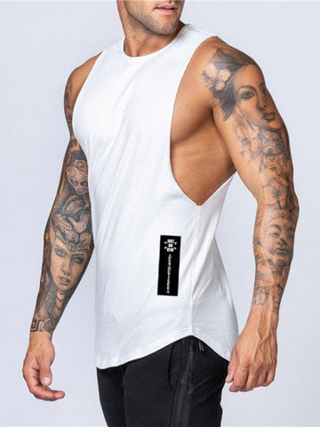 Men's Solid Color Fundamental Tank Top