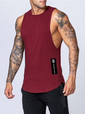 Men's Solid Color Fundamental Tank Top