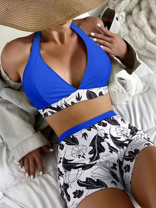 Elegante Femme Printed Bikini Ensemble